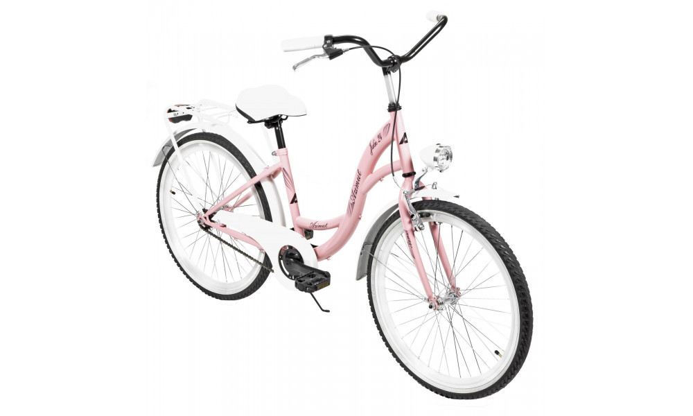 Jalgratas AZIMUT Julie 24" 2023 pink-white - 3