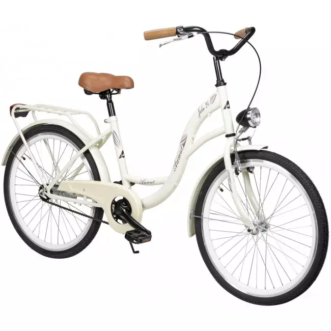 Jalgratas AZIMUT Julie 24" 2023 light cream