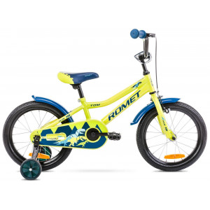 Jalgratas Romet Tom 16" 2021 green-blue