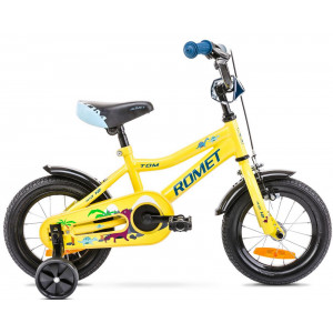 Jalgratas Romet Tom 12" 2021 yellow-blue