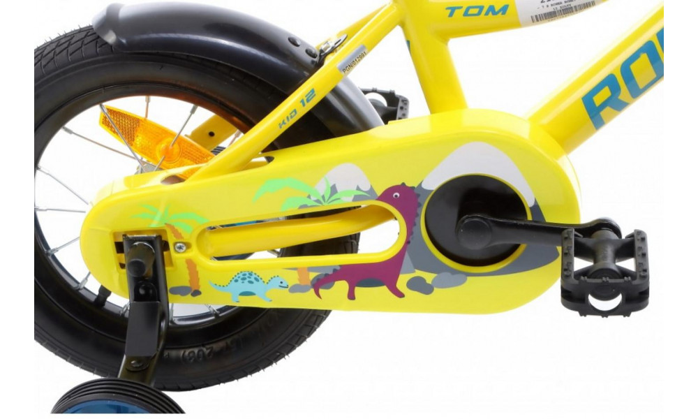 Jalgratas Romet Tom 12" 2021 yellow-blue - 4
