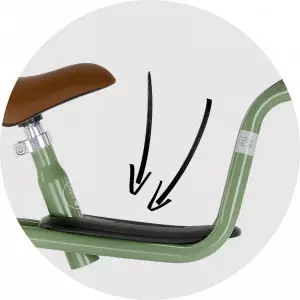 Jooksuratas PUKY LR M Classic retro-green
