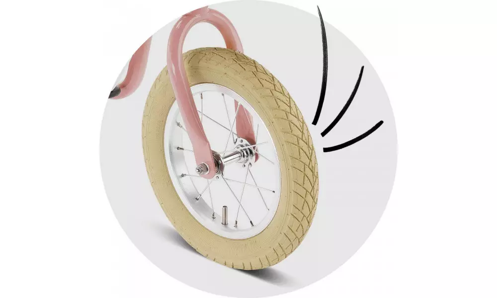 Jooksuratas PUKY LR XL Br Classic retro-rose - 3