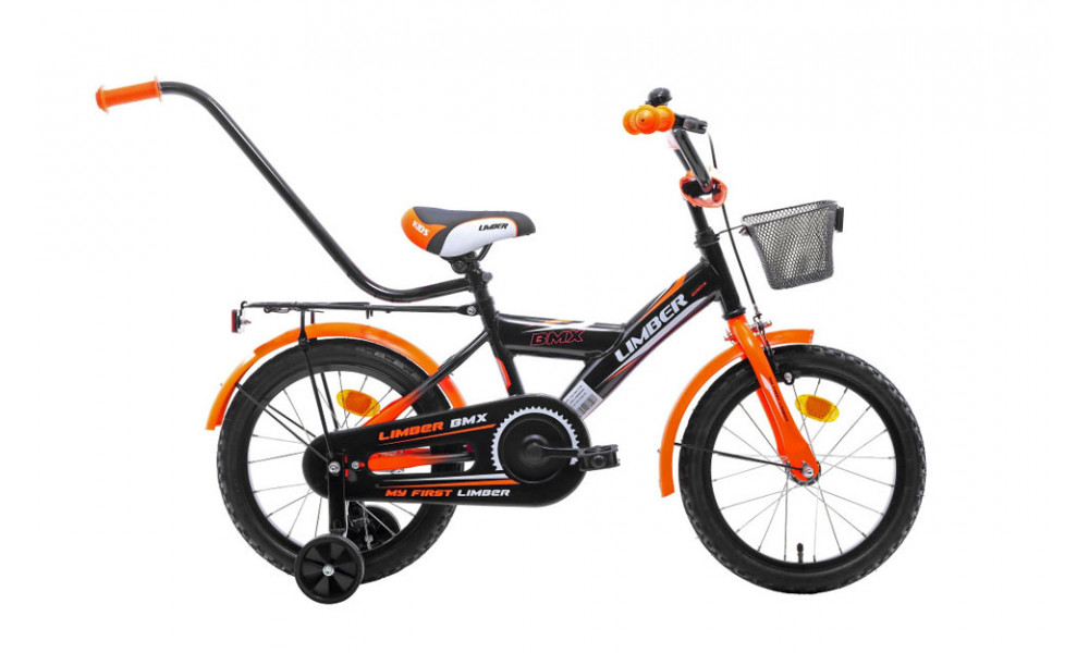 Jalgratas Monteria Limber 12" black-orange - 7