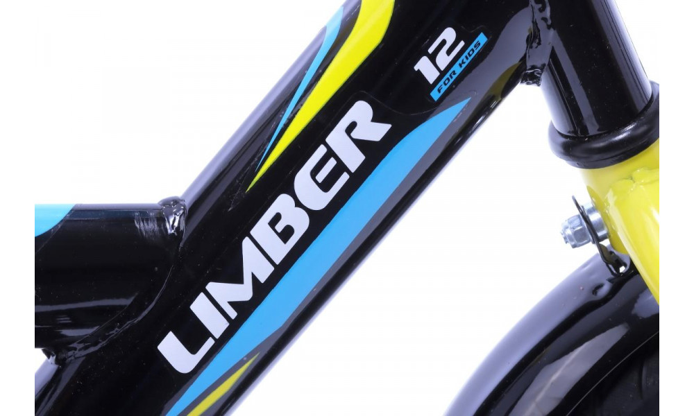 Jalgratas Monteria Limber 12" black-yellow-blue - 5