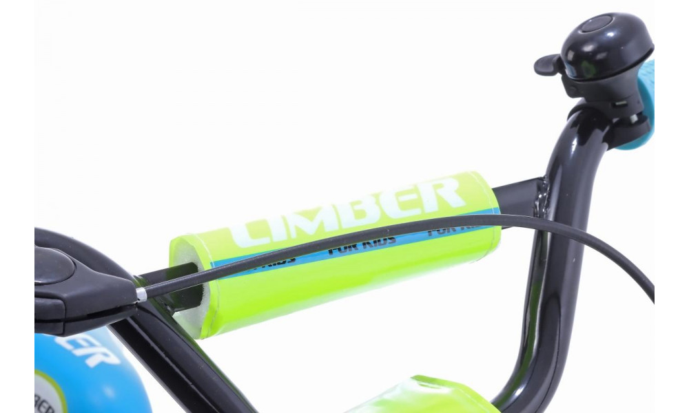 Jalgratas Monteria Limber 12" black-green-blue - 2