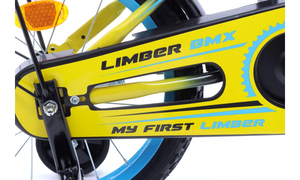 Jalgratas Monteria Limber 16" black-yellow-blue - 8
