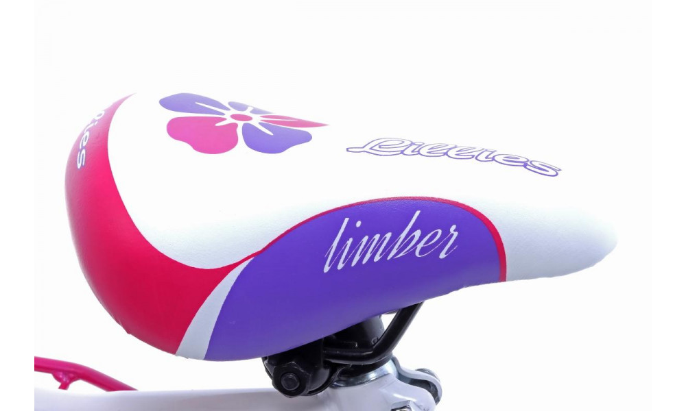 Jalgratas Monteria Limber 16" white-pink - 7