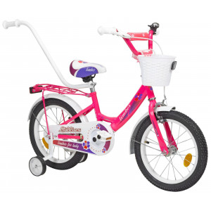 Jalgratas Monteria Limber 16" neon pink