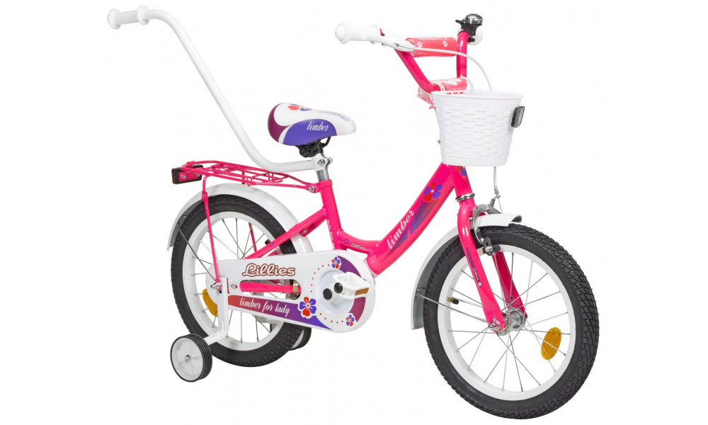 Jalgratas Monteria Limber 16" neon pink - 1