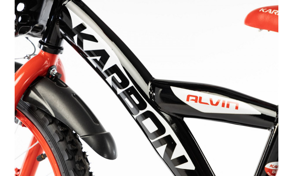 Jalgratas Karbon Alvin 18 black-red - 5