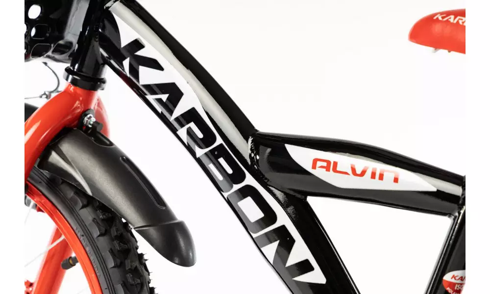 Jalgratas Karbon Alvin 18 black-red - 5