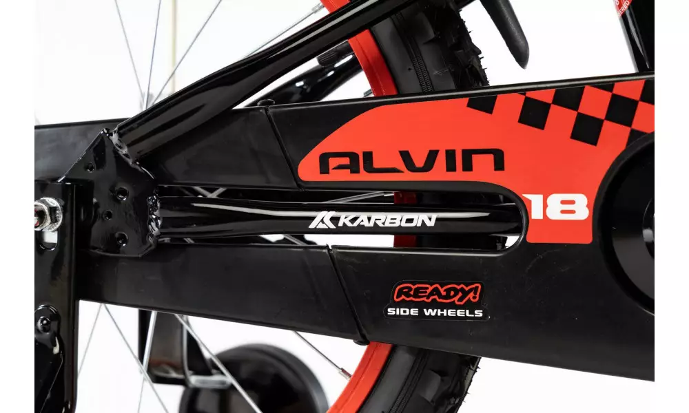 Jalgratas Karbon Alvin 18 black-red - 6