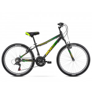 Jalgratas Romet Rambler 24" Alu 2022 black-green