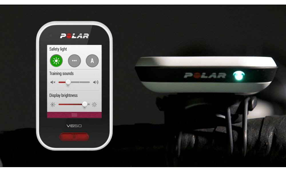 Rattakompuuter Polar V650 with HR belt - 11