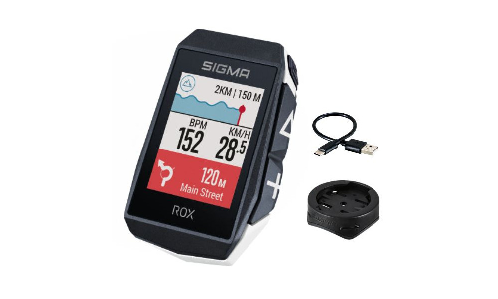 Rattakompuuter SIGMA ROX 11.1 Evo GPS White - 3