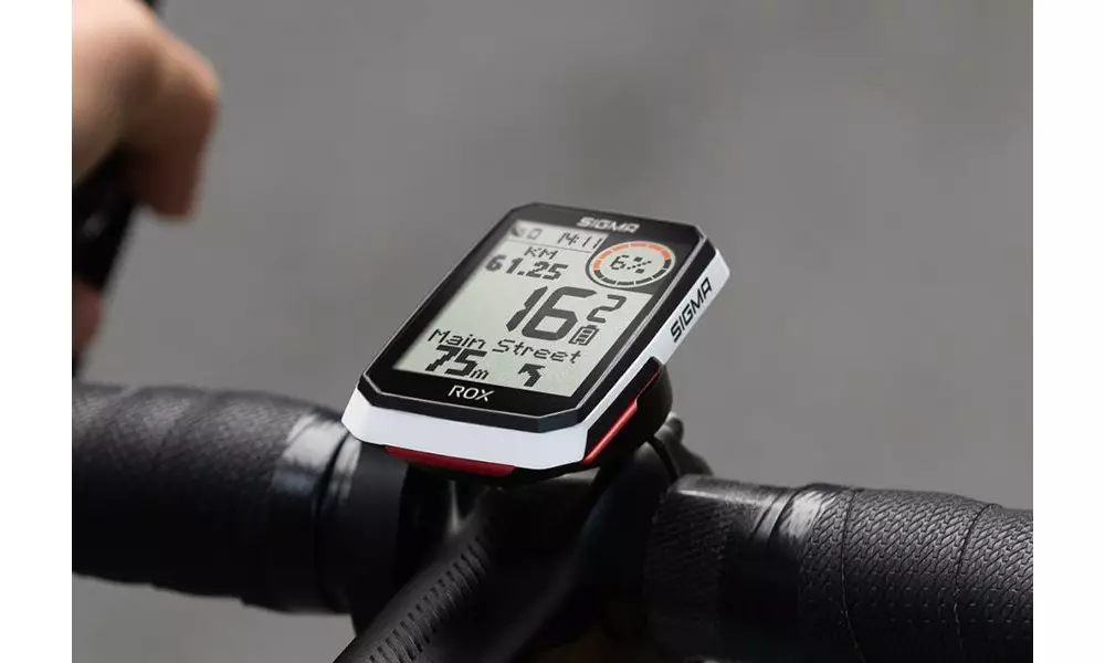 Rattakompuuter SIGMA ROX 4.0 GPS White Sensor Set - 3