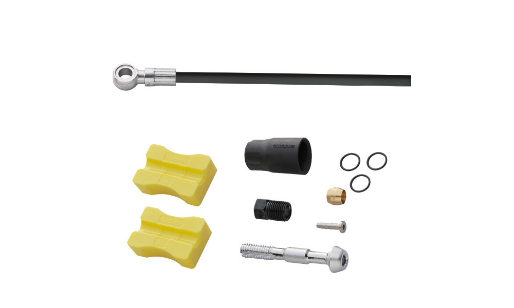 Pidurikõri-trossi Shimano XTR/XT/SLX/Alfine SM-BH90-SB Banjo 1000mm black - 1