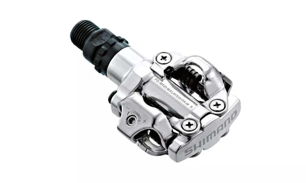 Pedaalid Shimano PD-M520 SPD + SM-SH51 silver 