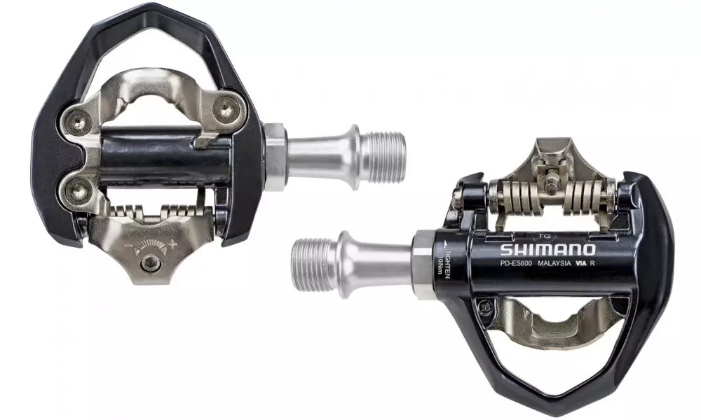 Pedaalid Shimano Road/Fitness/Gravel PD-ES600 SPD + SM-SH51 - 1