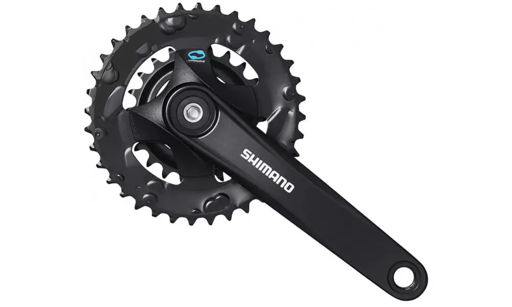 Vändad Shimano ALTUS FC-M315-2 175MM 7/8-speed black 
