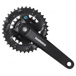 Vändad Shimano ALTUS FC-M315-2 175MM 7/8-speed black