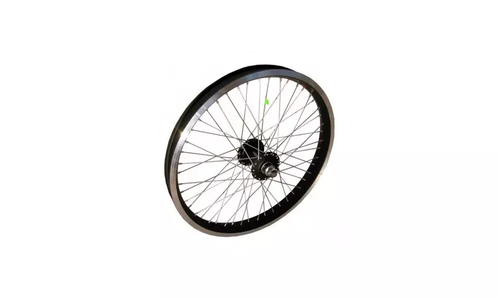 Esijooks BMX 20" alloy 48H black - 1