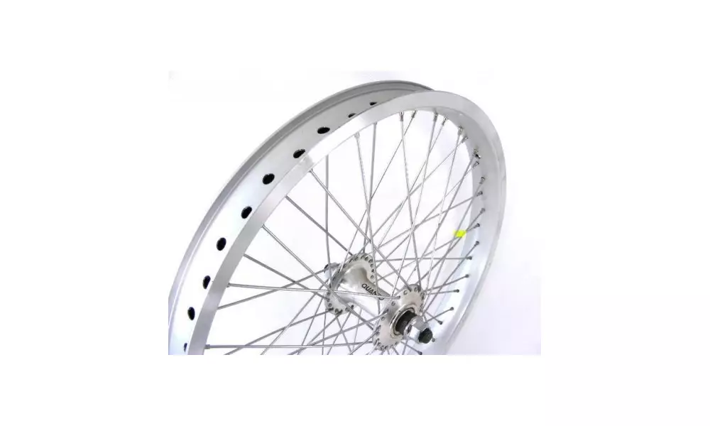 Esijooks BMX 20" alloy 48H black - 2
