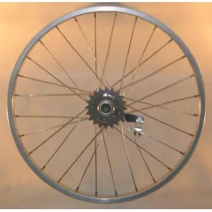 Tagajooks 20" Velosteel single speed hub, Alu singlewall rim 28H