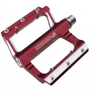 Pedaalid VP-59 Alu axle CR-MO red
