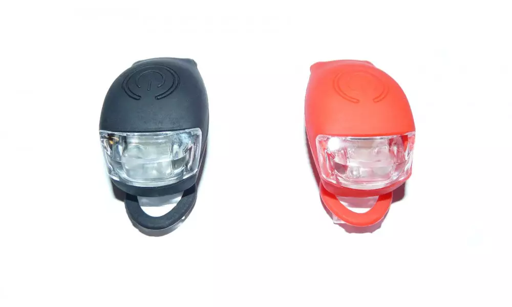 Tulede komplekt Azimut Frog Tail 2LED 3F black/red - 5