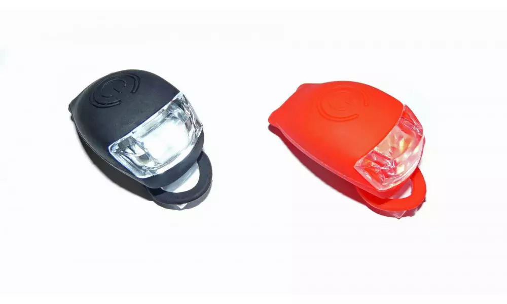 Tulede komplekt Azimut Frog Tail 2LED 3F black/red - 7