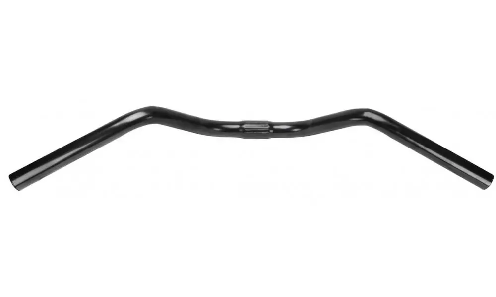 Juhtraud Azimut City steel 600x25.4mm rise-100mm black - 2