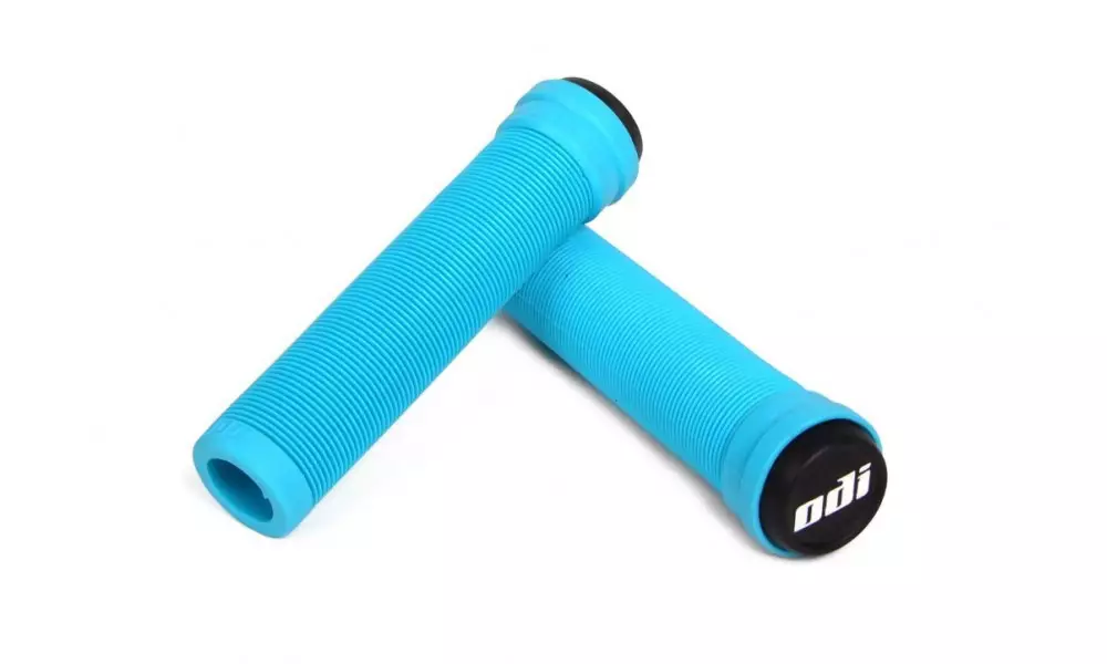 Käepidemed ODI Soft Longneck BMX Flangless 143mm Aqua - 2