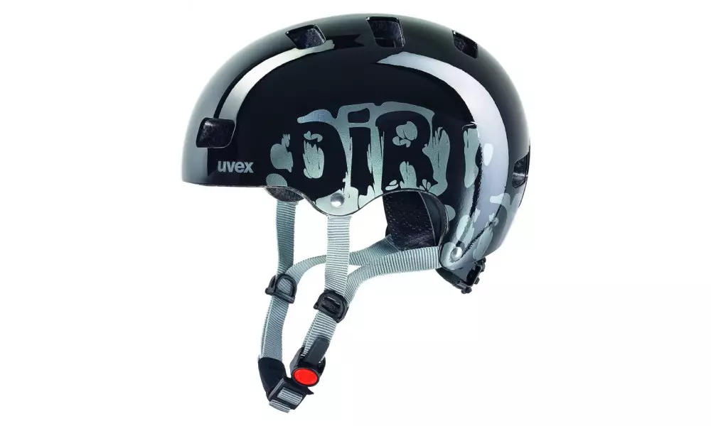 Kiivri Uvex Kid 3 dirtbike black 