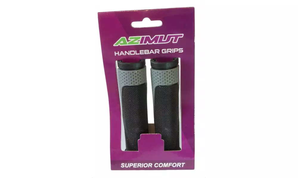 Käepidemed Azimut Simple Dual 130mm black/grey (1007) - 1
