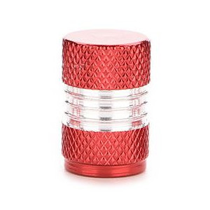 Ventiili tolmukaitse Azimut Cilinder Alu AV red