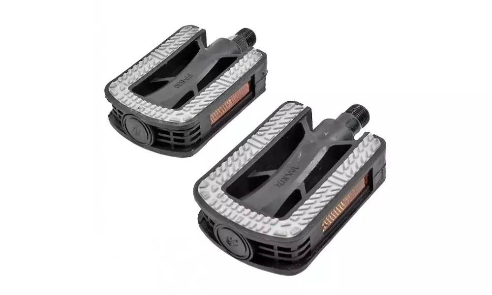 Pedaalid Azimut City Antislip plastic 9/16" w/bearings and reflectors (1013) - 1