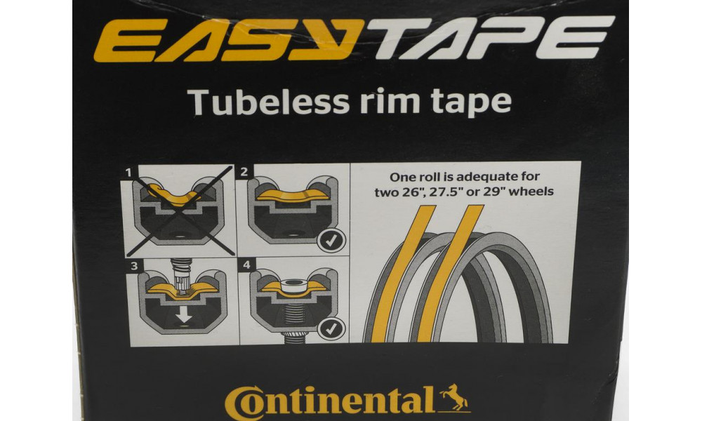 Pöiapael Continental Easy Tape Sisekummless 5m - 3