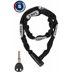 Lukk Abus Steel-O-Chain 5805K/110 black