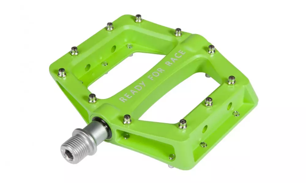 Pedaalid RFR Flat RACE Alu green - 2