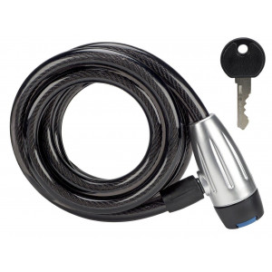 Lukk Azimut Spiral cable Silver 12x1800mm