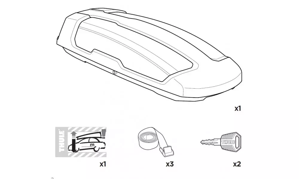 Katuseboks Thule Force XT L - 11
