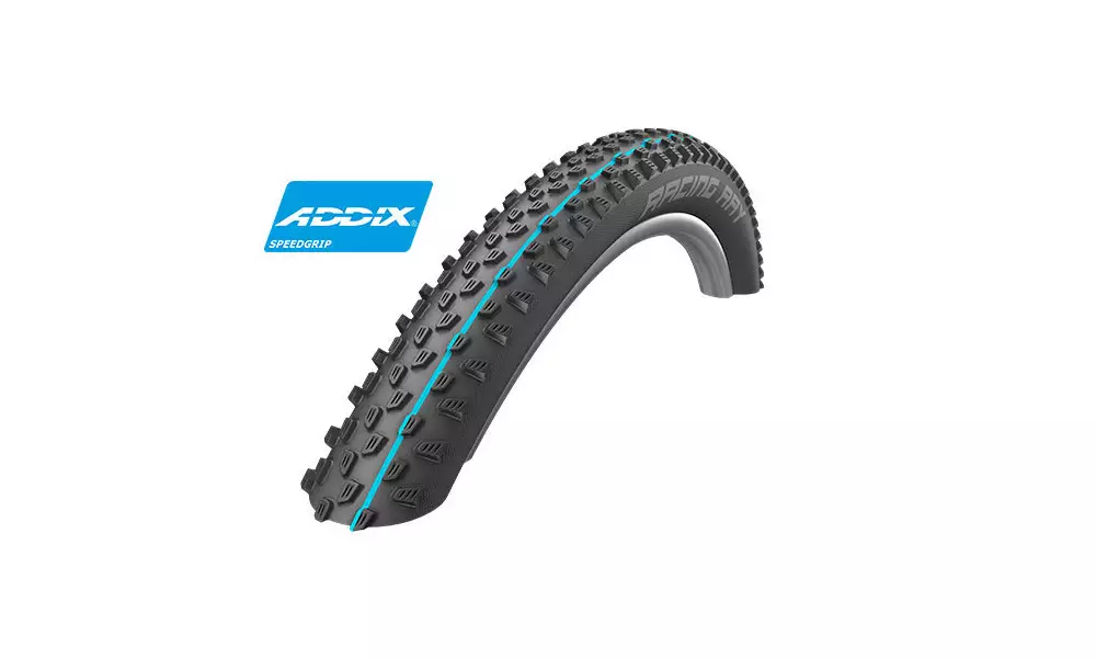 Väliskumm 29" Schwalbe Racing Ray HS 489, Evo Fold. 57-622 / 29x2.25 Addix SpeedGrip 