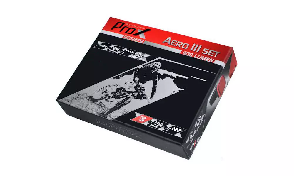 Tulede komplekt ProX Aero III 400Lm + Apus 40Lm USB - 4