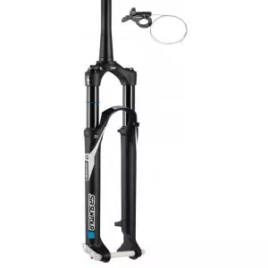 Esiamort SR Suntour AXON 32 Elite RLRC PCS DS 29" 100mm Tapered 15TIx100mm black matt