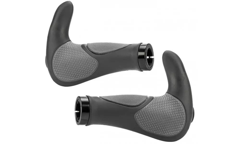 Käepidemed Azimut Ergo + Bar-Ends 140mm black-grey 