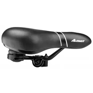 Sadul Azimut Comfort Full Cut 265x200mm black-silver (1029)
