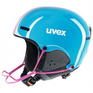 Suusakiiver Uvex hlmt 5 jun race cyan-pink