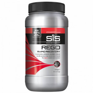 Toidulisand pulber SiS Rego Rapid Recovery Strawberry 500g